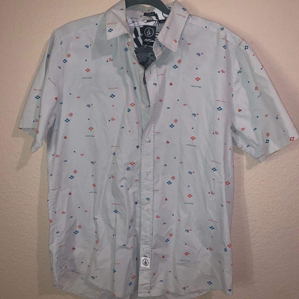Volcom button up.